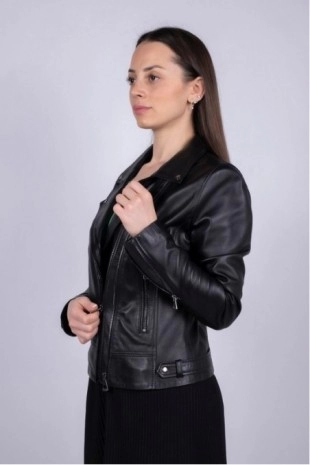 Women's Leather Coat 0904SY