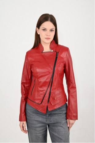 Women's Leather Coat 6070MDRZ