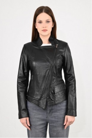 Women's Leather Coat 6070MDRZ