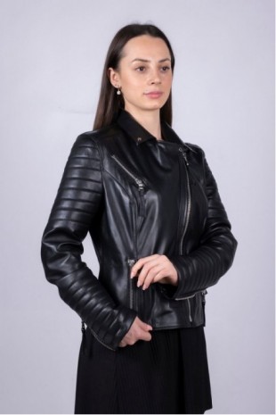 Women's Leather Coat 8013SY