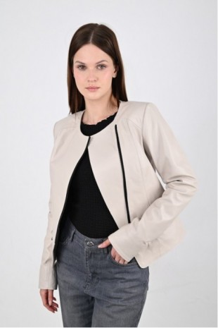 Women's Leather Coat 3011