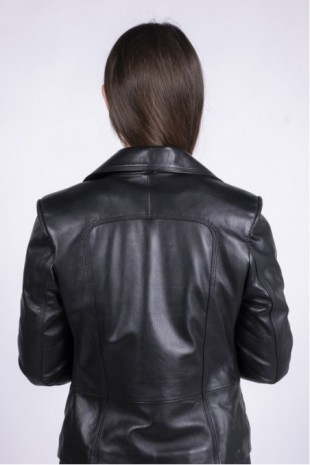 Women's Leather Coat 8119SY