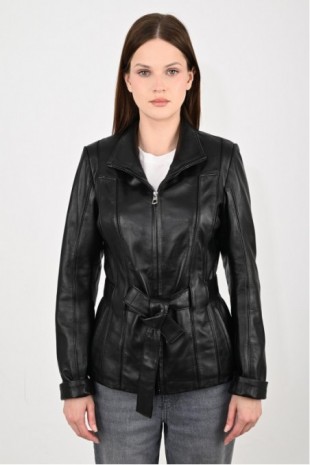 Women's Leather Coat 920KSN
