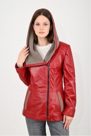 Women's Leather Coat 07KSN