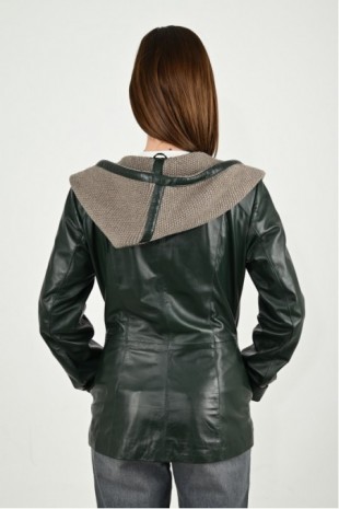 Women's Leather Coat 07KSN