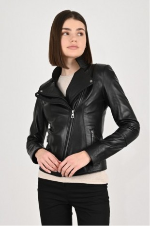 Women's Leather Coat 409MDRZ