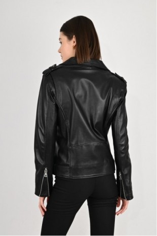 Women's Leather Coat 8138OVZ