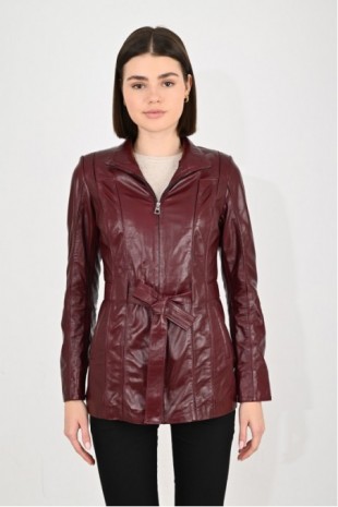 Women's Leather Coat 920UZN
