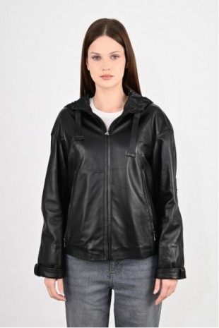 Women's Leather Coat 8142SBR