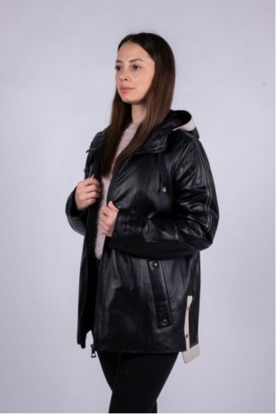 Women's Leather Coat 8011SY