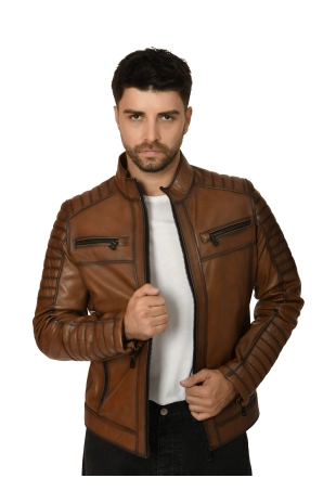 Men's Genuine Leather...