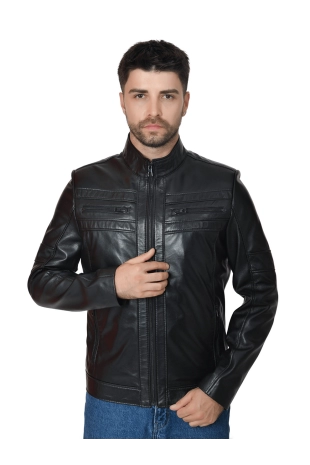 Men's Genuine Leather...