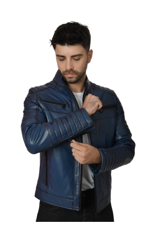 Men's Genuine Leather...
