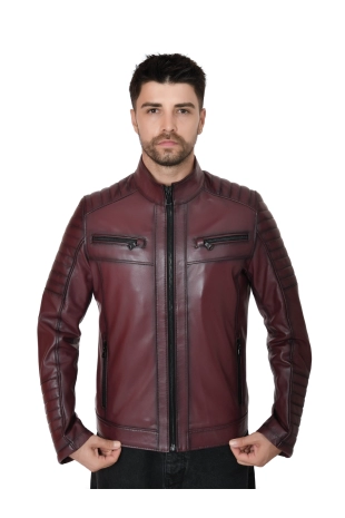 Men's Genuine Leather...