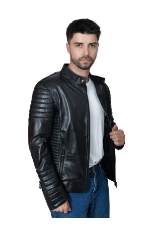 Men's Genuine Leather...