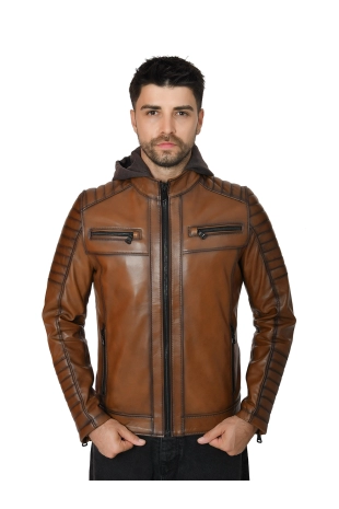 Men's Genuine Leather...