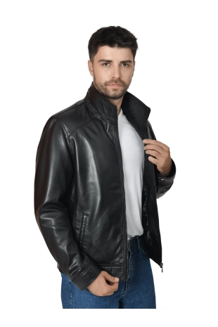 Men's Genuine Leather...