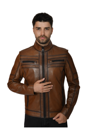 Erkek Hakiki Deri Ceket...