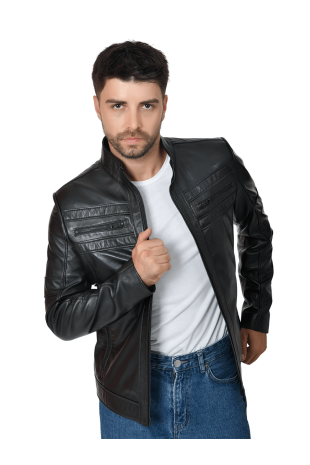 Men's Genuine Leather...