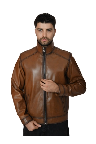 Men's Genuine Leather...