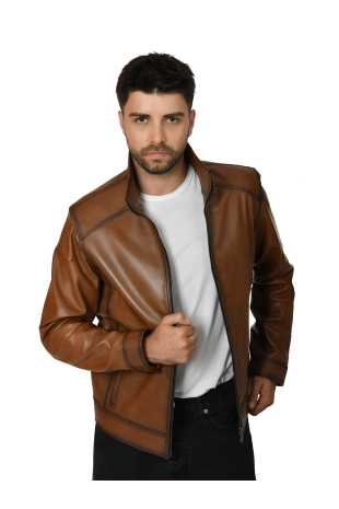 Men's Genuine Leather...