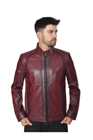 Men's Genuine Leather...