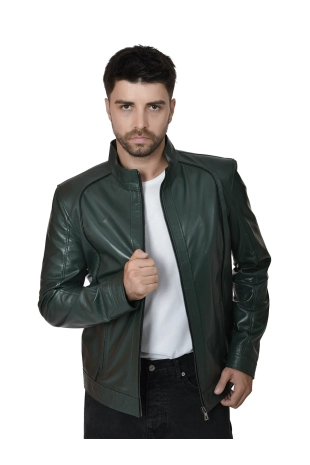 Men's Genuine Leather...