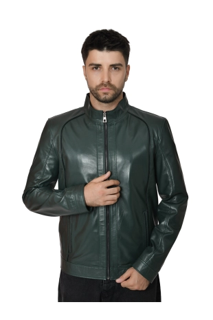 Men's Genuine Leather...