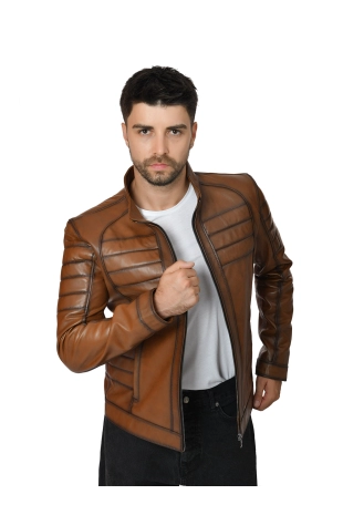 Men's Genuine Leather...