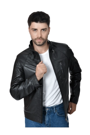 Men's Genuine Leather...