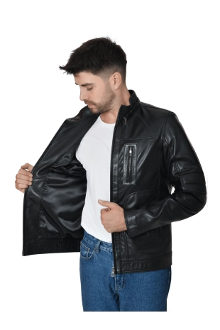 Men's Genuine Leather...