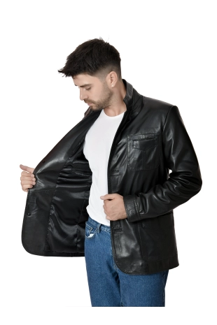 Men's Genuine Leather...
