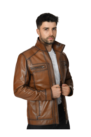 Erkek Hakiki Deri Ceket...