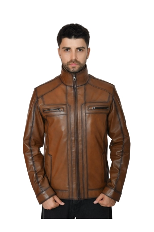 Men's Genuine Leather...
