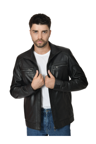 Men's Genuine Leather...