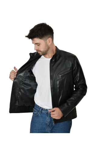 Men's Genuine Leather...
