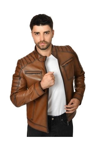 Men's Genuine Leather...