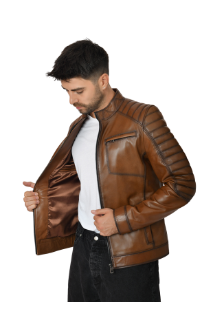 Erkek Hakiki Deri Ceket...