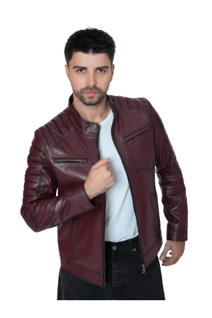 Men's Genuine Leather...