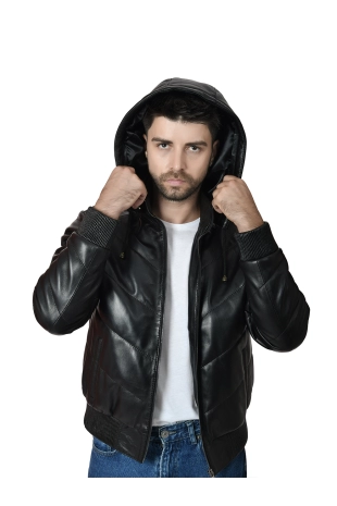 Men's Genuine Leather...