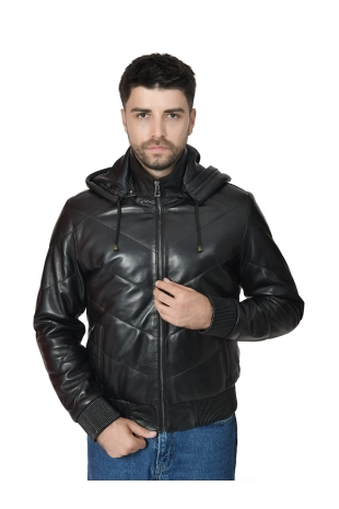 Men's Genuine Leather...