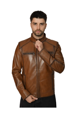 Men's Genuine Leather...