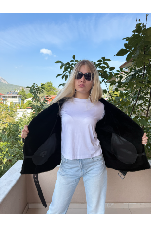 Women's Genuine Leather...